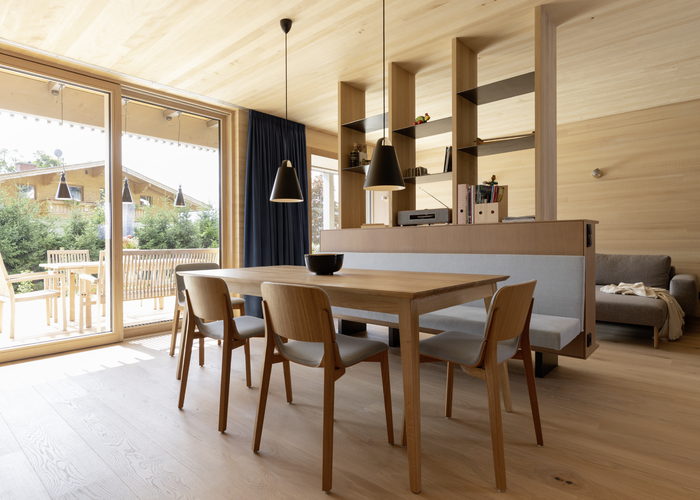 © Planung Berger Hofmann Architekten, Ausführung Meiberger Holzbau, Fotos Bazzoka – Ludwig Rosenlechner
