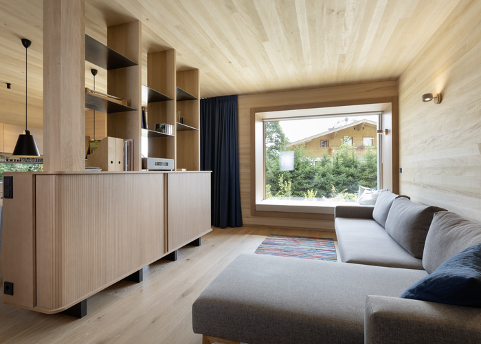 © Planung Berger Hofmann Architekten, Ausführung Meiberger Holzbau, Fotos Bazzoka – Ludwig Rosenlechner
